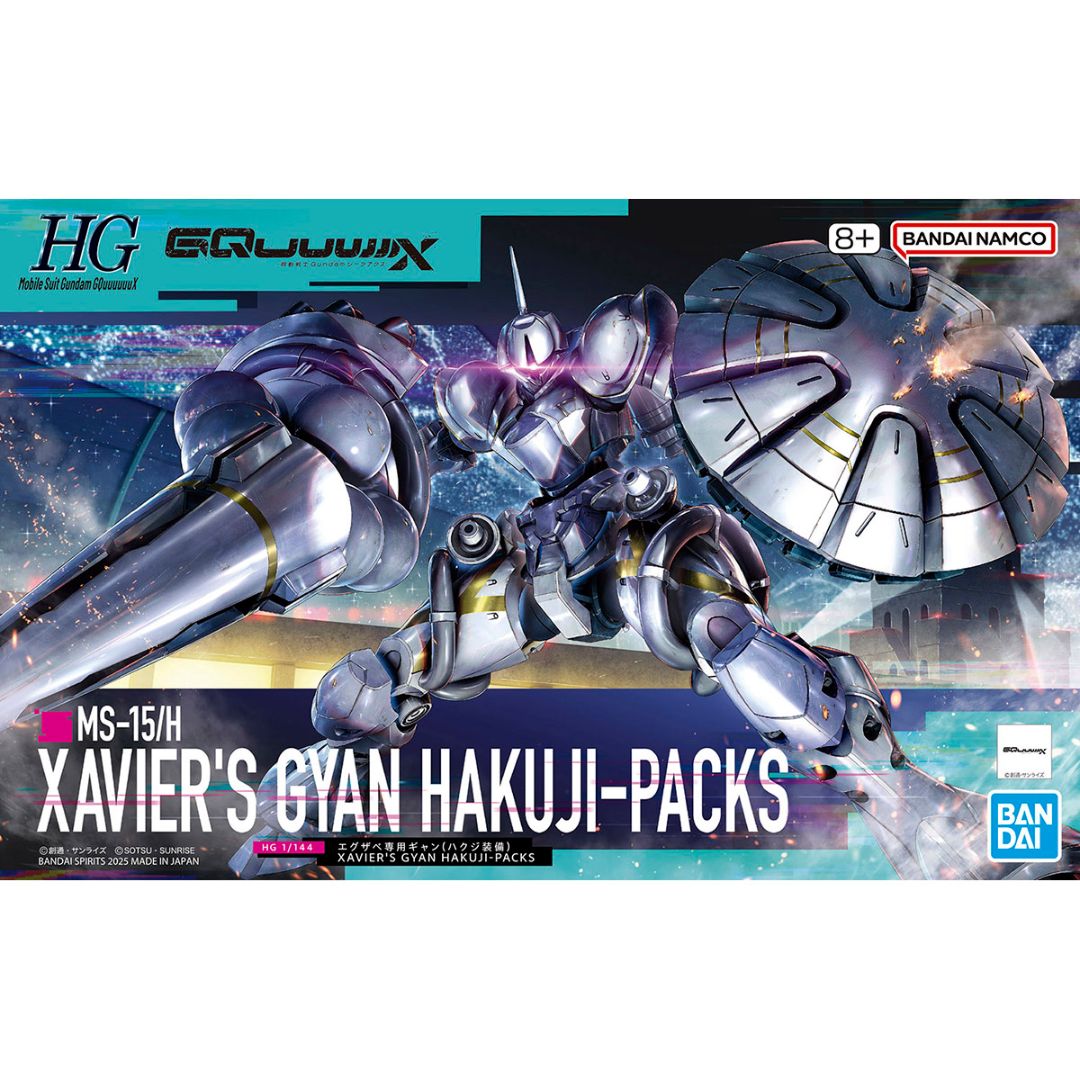 Bandai HGGQ 1/144 MS-15/H Xavier's Gyan Hakuji-Packs (GQ) #07