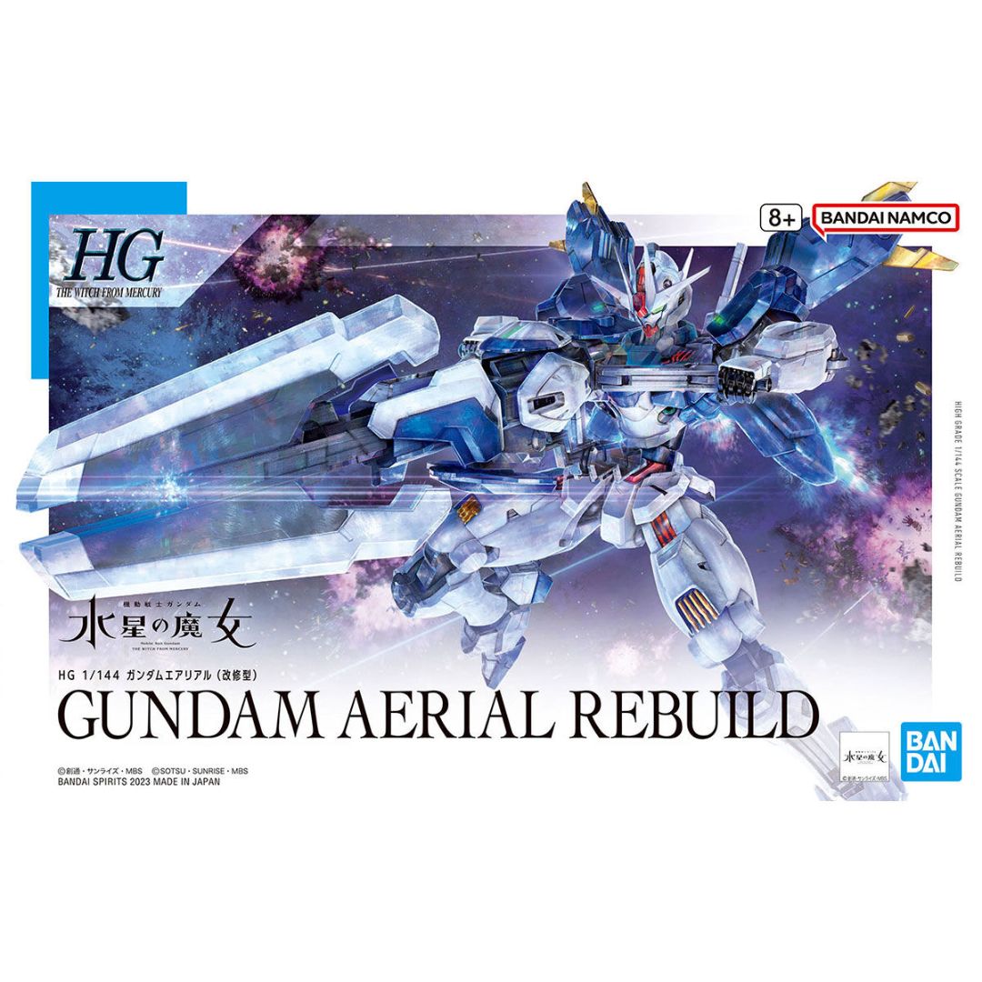 Bandai HG 1/144 Gundam Aerial Rebuild (The Witch from Mercury)