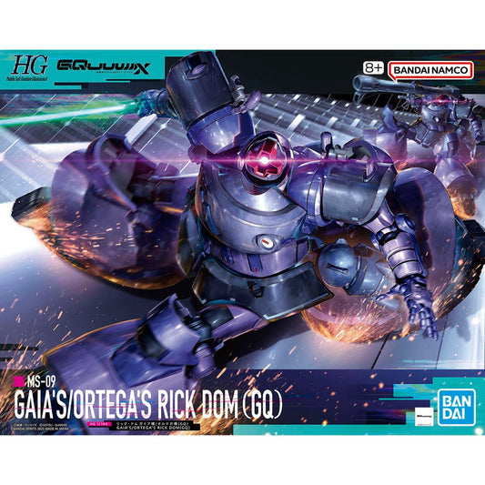Bandai HGGQ 1/144 GAIA'S/ORTEGA’S RICK DOM(GQ)