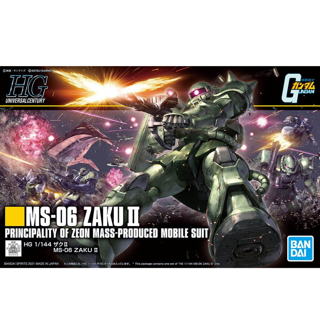 Bandai HGUC 1/144 MS-06 ZAKU II #241