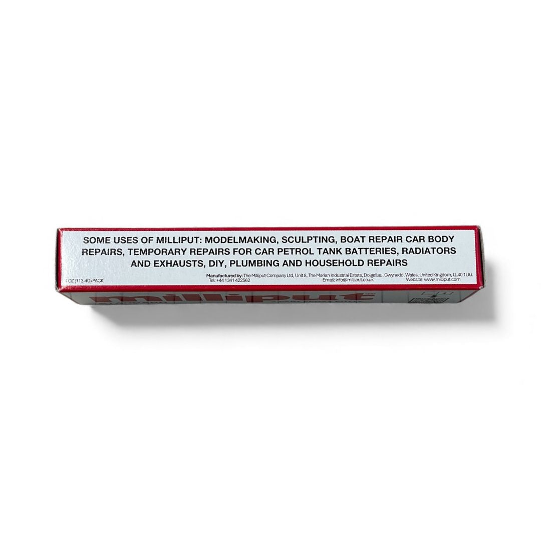 Milliput Standard Yellow/Grey Two-Part Epoxy Putty (Red)