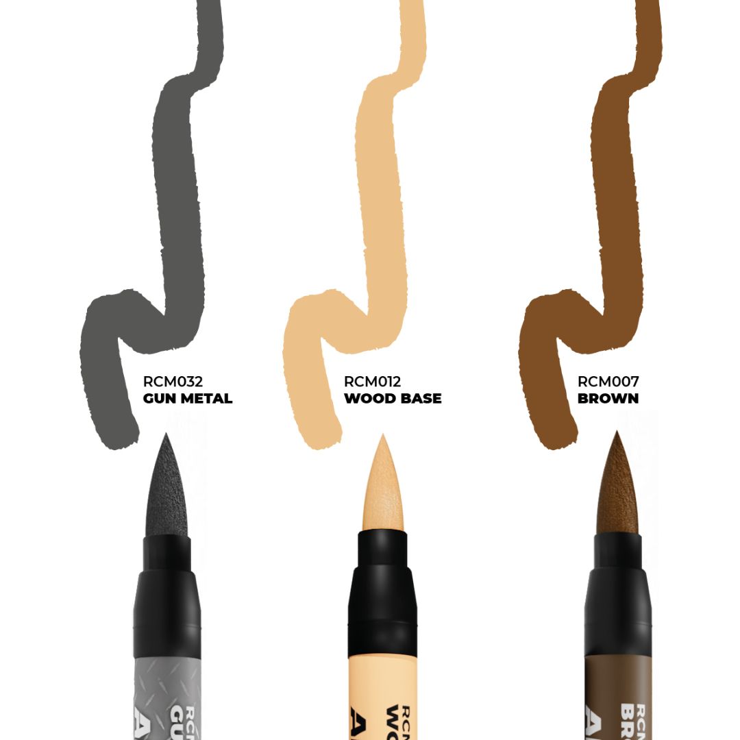 AK Interactive Real Colors Markers Set RCM101 - Tools