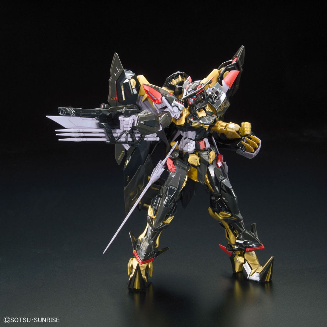 Bandai RG 1/144 No.24 MBF-P01-Re2 Gundam Astray Gold Frame Amatsu Mina