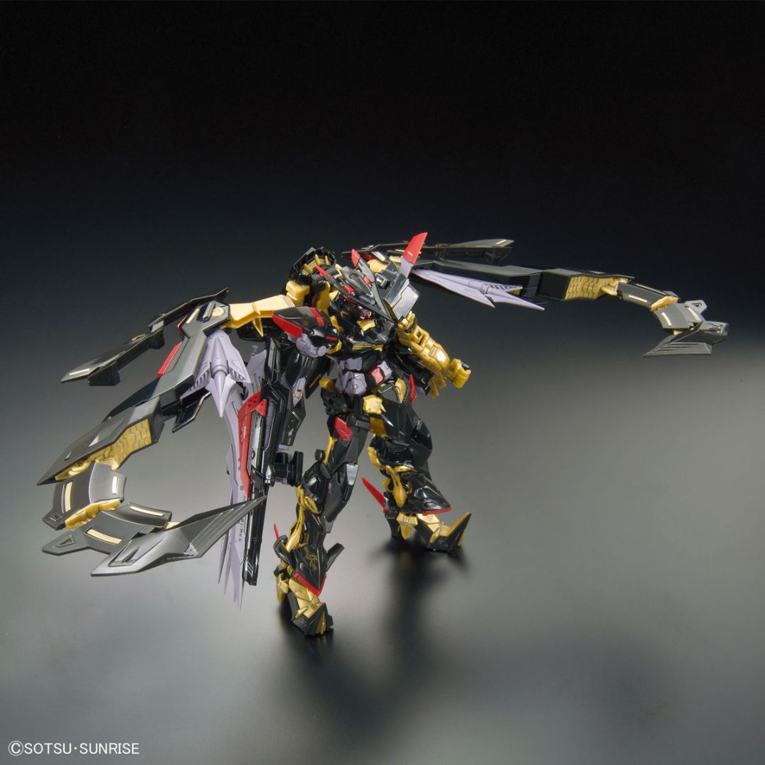 Bandai RG 1/144 No.24 MBF-P01-Re2 Gundam Astray Gold Frame Amatsu Mina