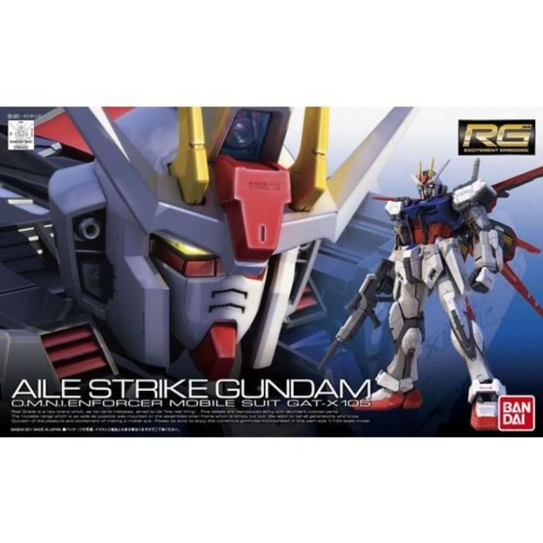 Bandai RG 1/144 No.03 GAT-X105 Aile Strike Gundam