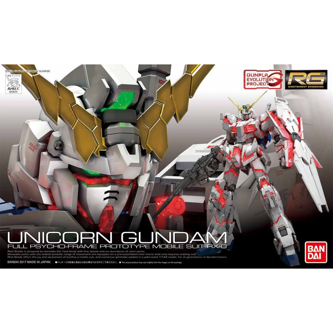 Bandai RG 1/144 No.25 Full Armor Unicorn Gundam