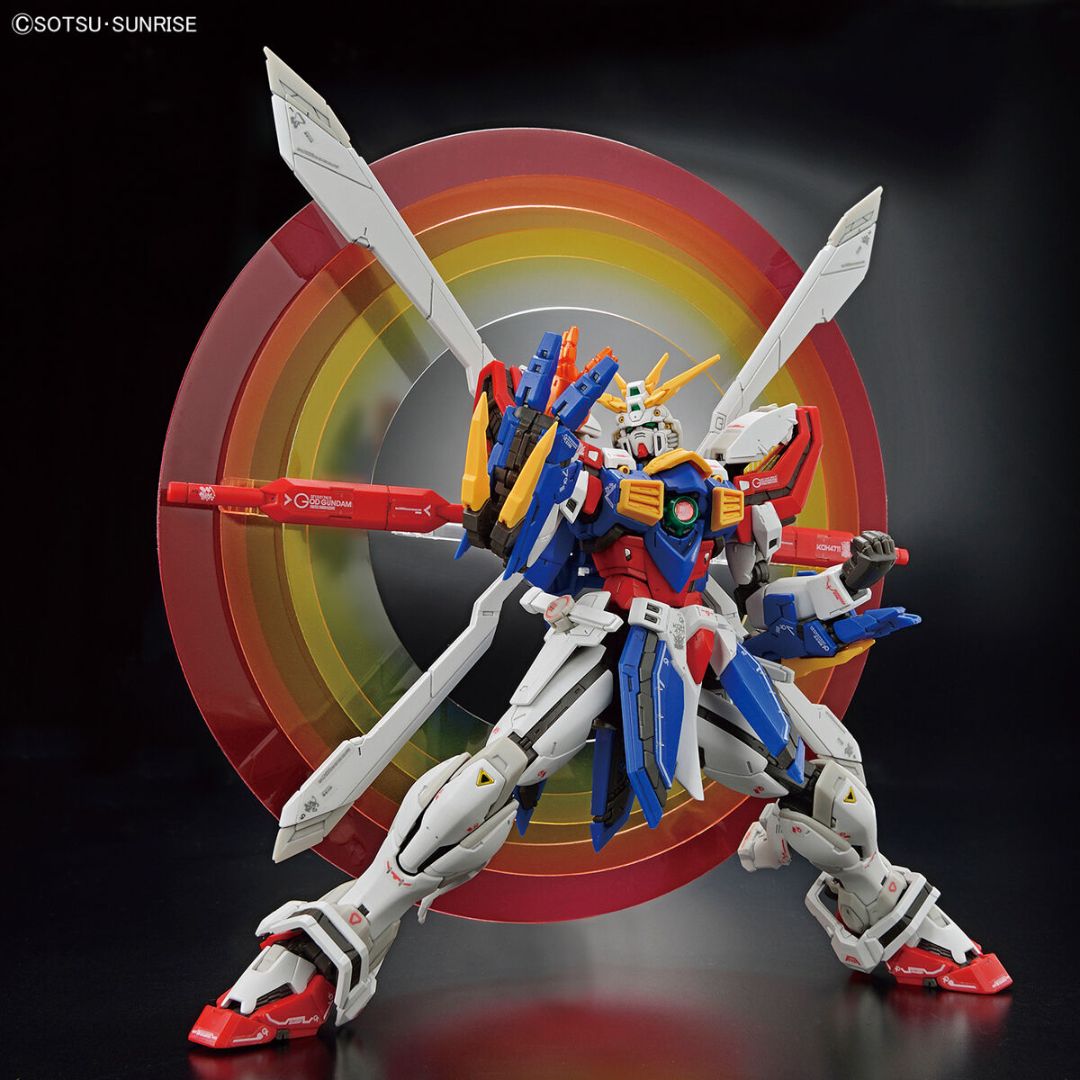 Bandai RG 1/144 No.37 God Gundam/Burning Gundam
