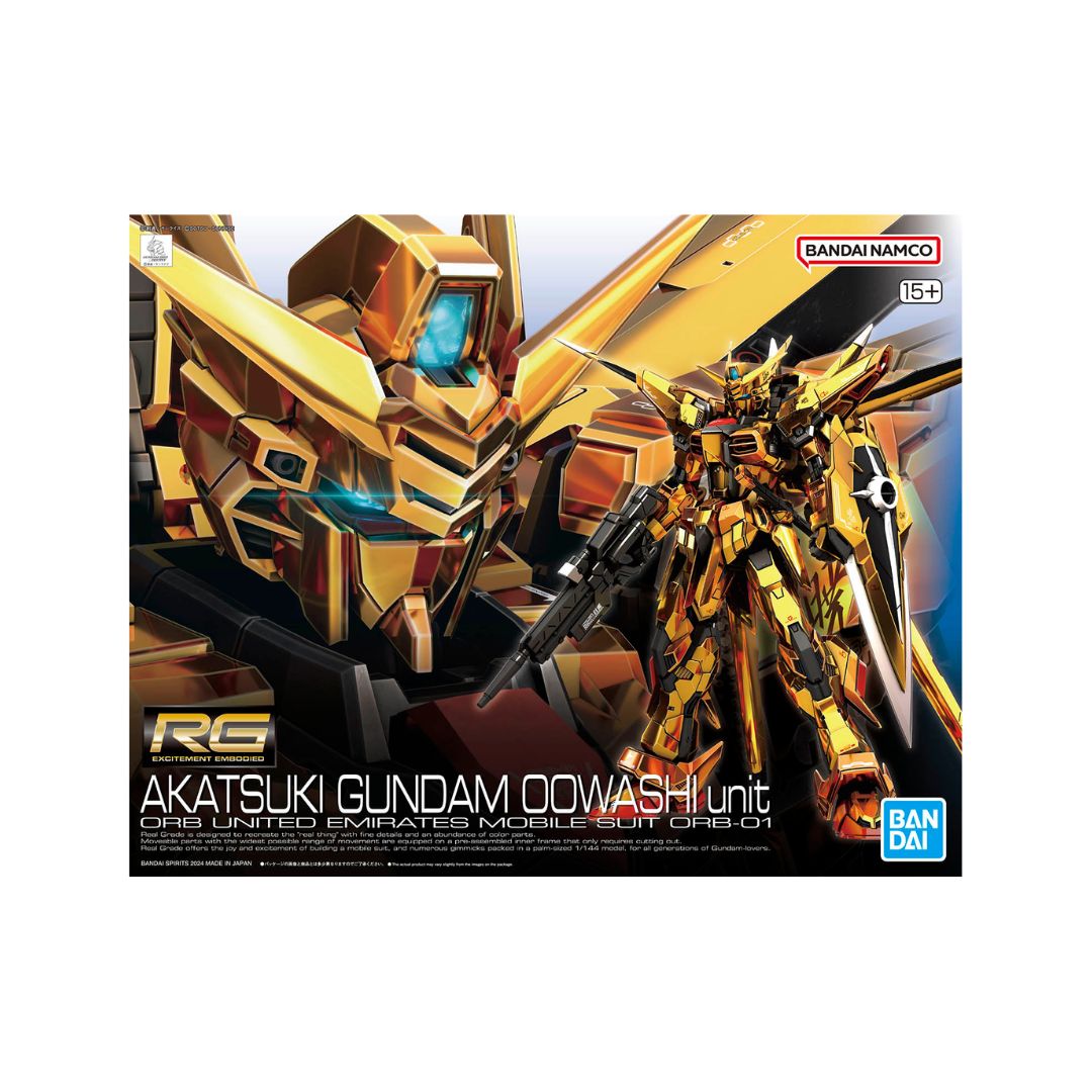 Bandai RG 1/144 No.41 AKATSUKI GUNDAM OOWASHI Unit