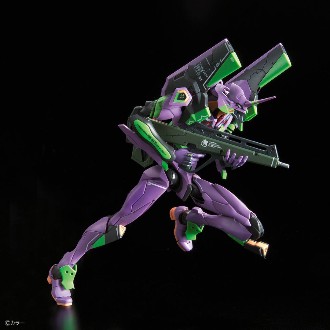 Bandai RG 1/144 EVA-01 Evangelion Unit 01 (Multipurpose Humanoid Decisive Weapon Artifical Human)