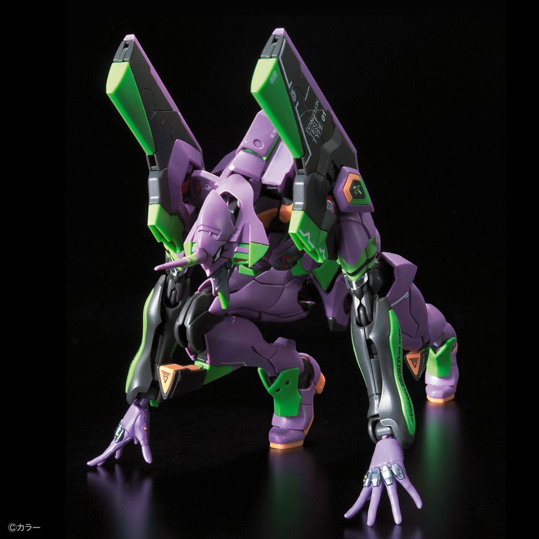 Bandai RG 1/144 EVA-01 Evangelion Unit 01 (Multipurpose Humanoid Decisive Weapon Artifical Human)