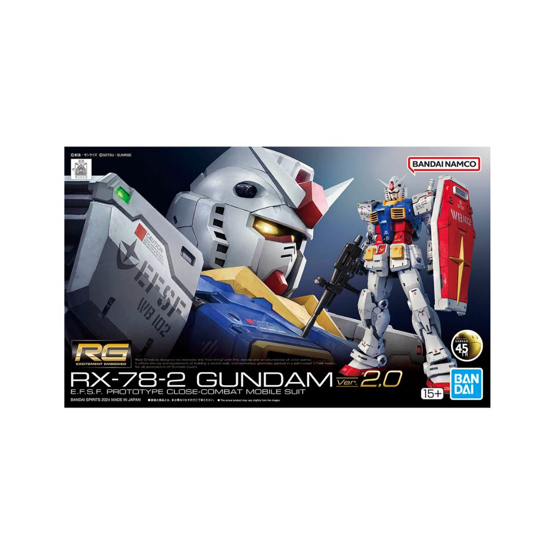 Bandai RG 1/144 No.40 RX-78-2 GUNDAM Ver. 2.0