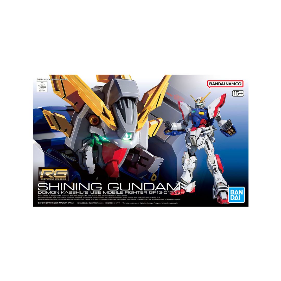 Bandai RG 1/144 No.42 GF13-017NJ Shining Gundam