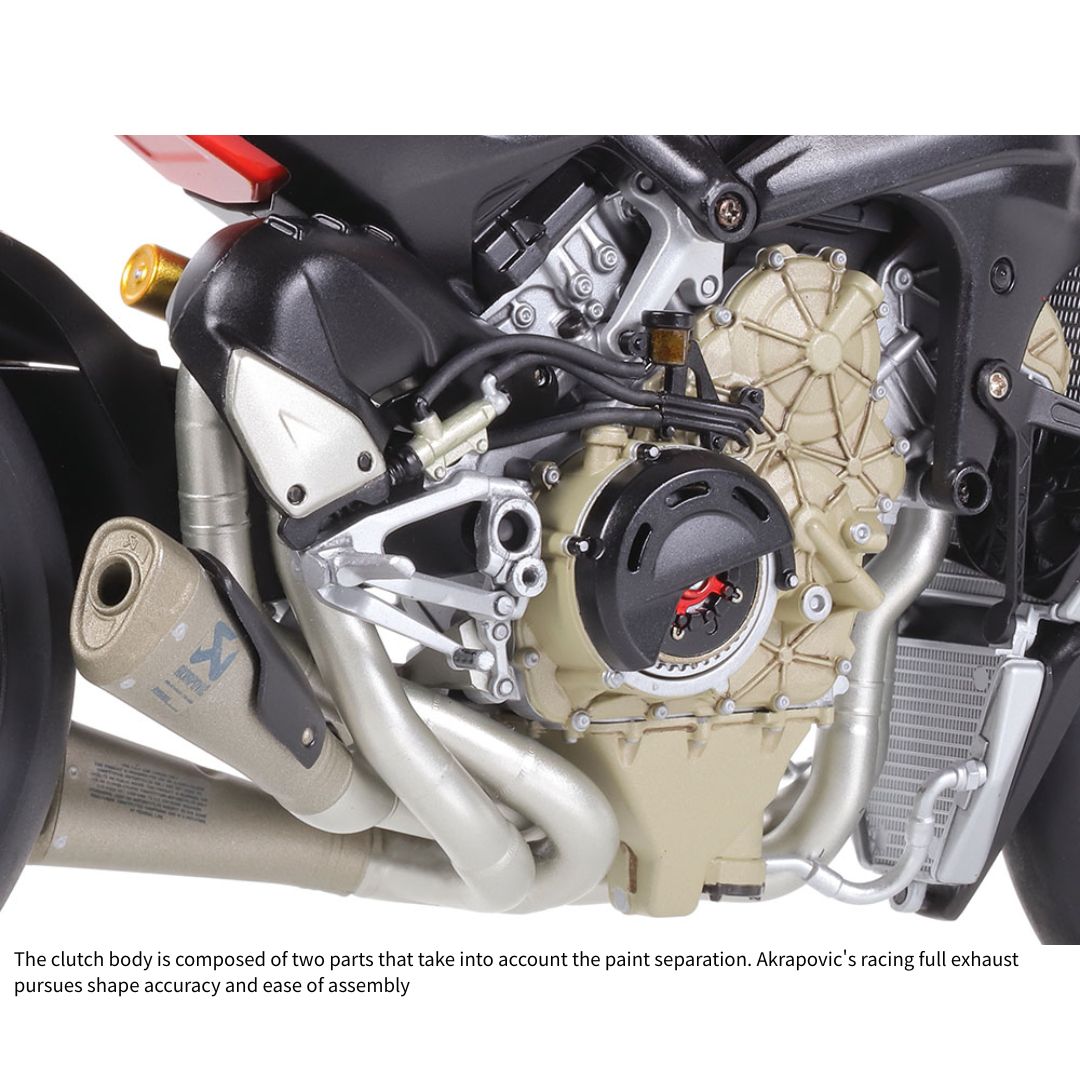TAMIYA 1/12 Ducati Superleggera V4 with Racing Kit (14143)