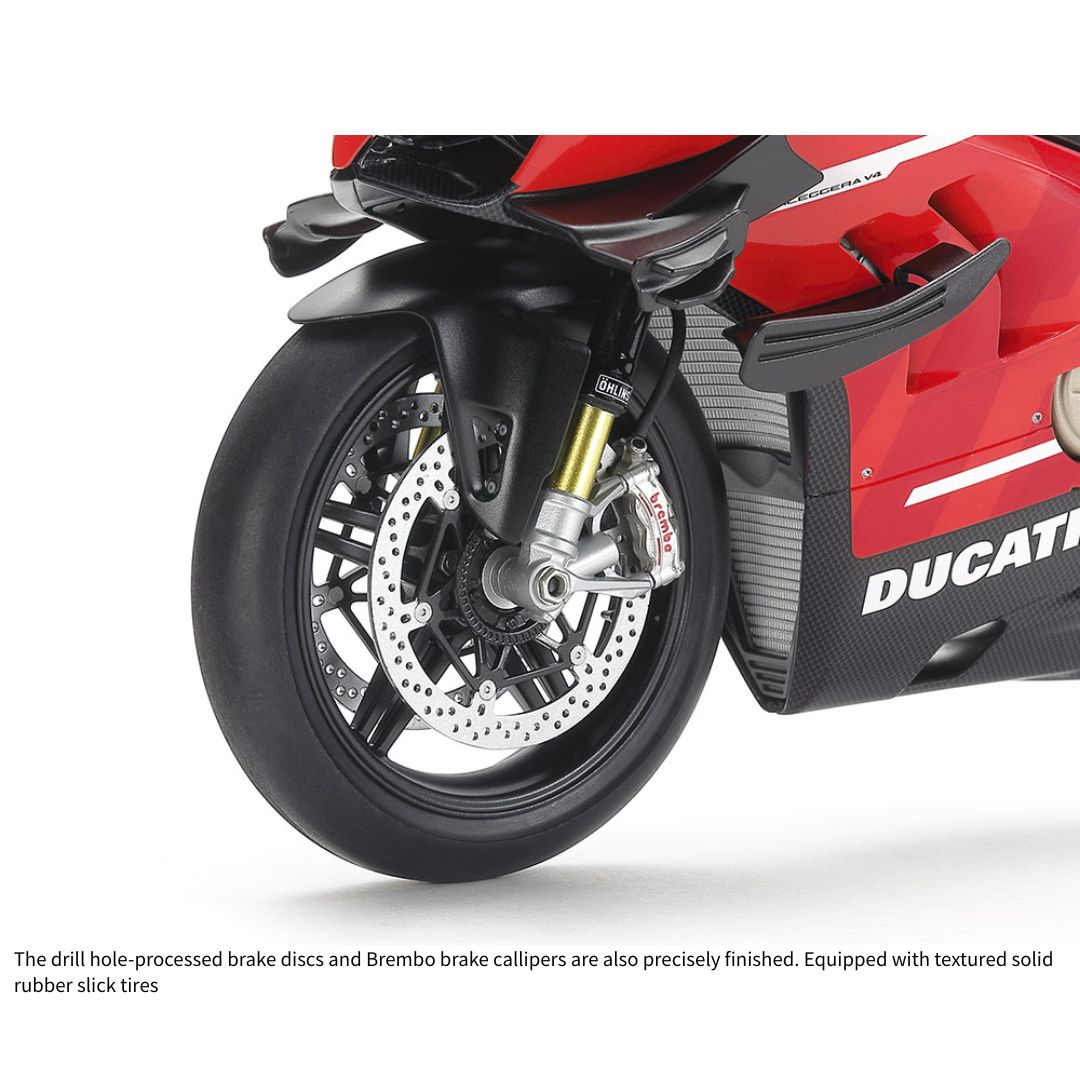 TAMIYA 1/12 Ducati Superleggera V4 with Racing Kit (14143)