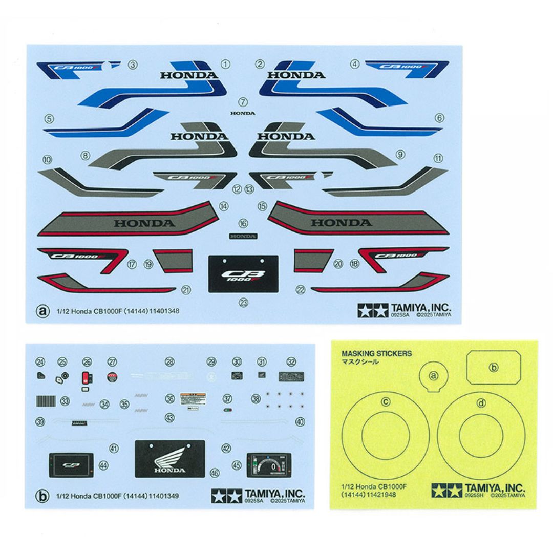 TAMIYA 1/12 Honda CB1000F (14144)