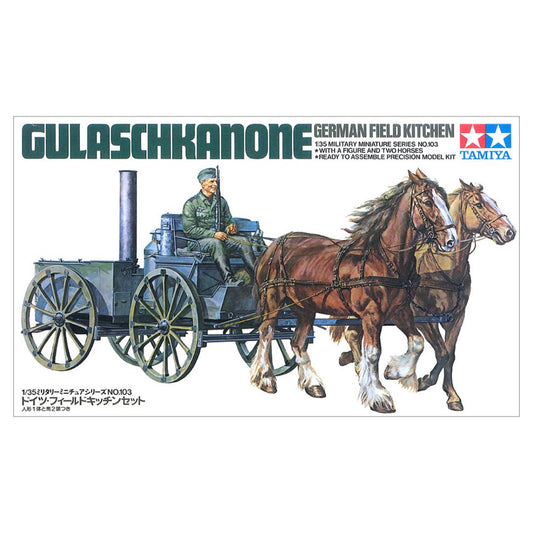 TAMIYA 1/35 German Field Kitchen Gulaschkanone (35103)