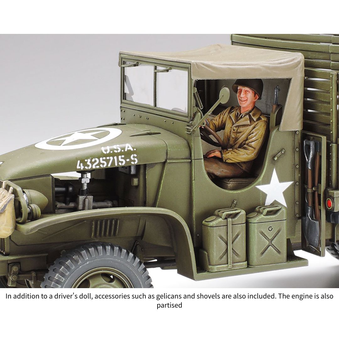 TAMIYA 1/35 U.S. 2 1/2-Ton 6X6 Cargo Truck (35218)