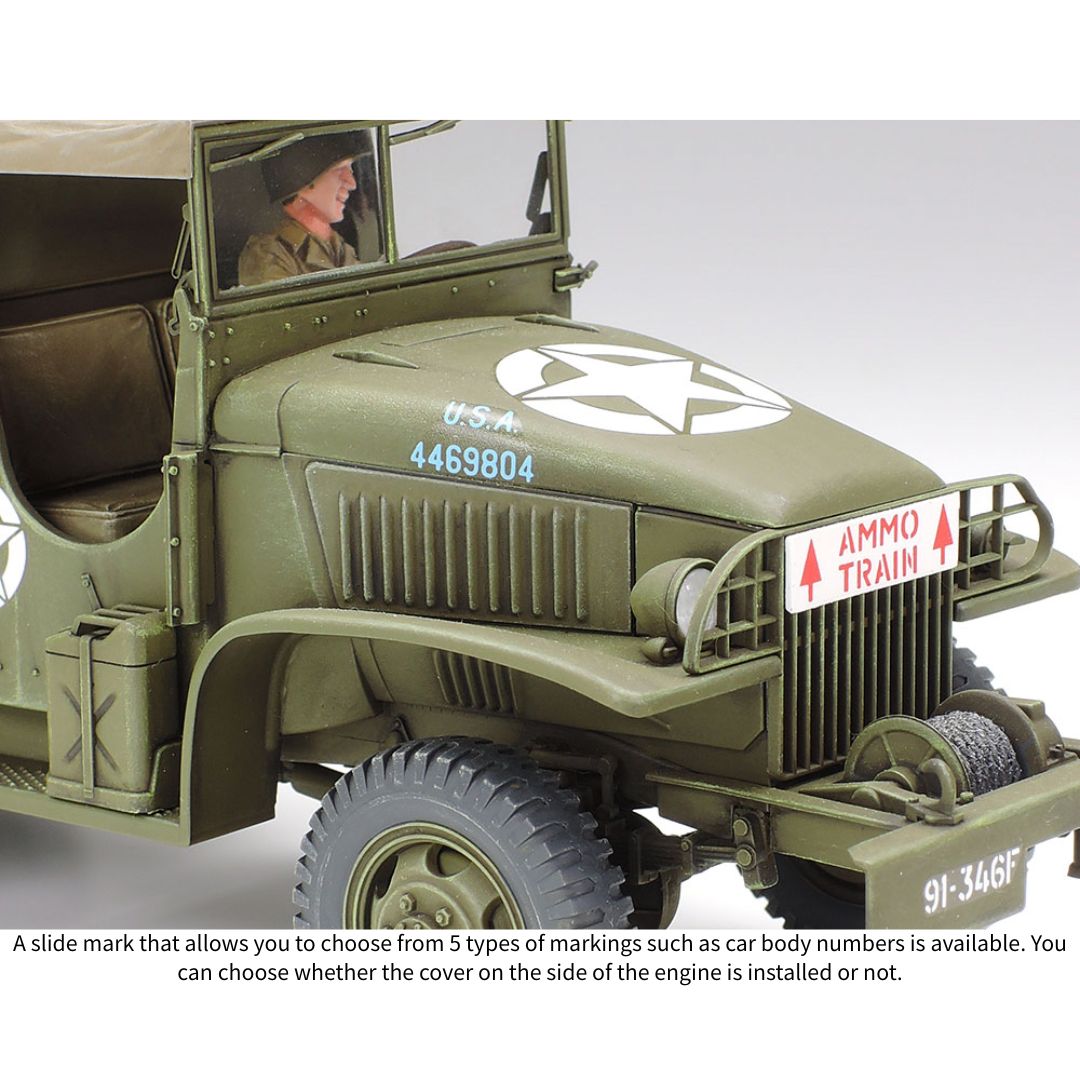 TAMIYA 1/35 U.S. 2 1/2-Ton 6X6 Cargo Truck (35218)