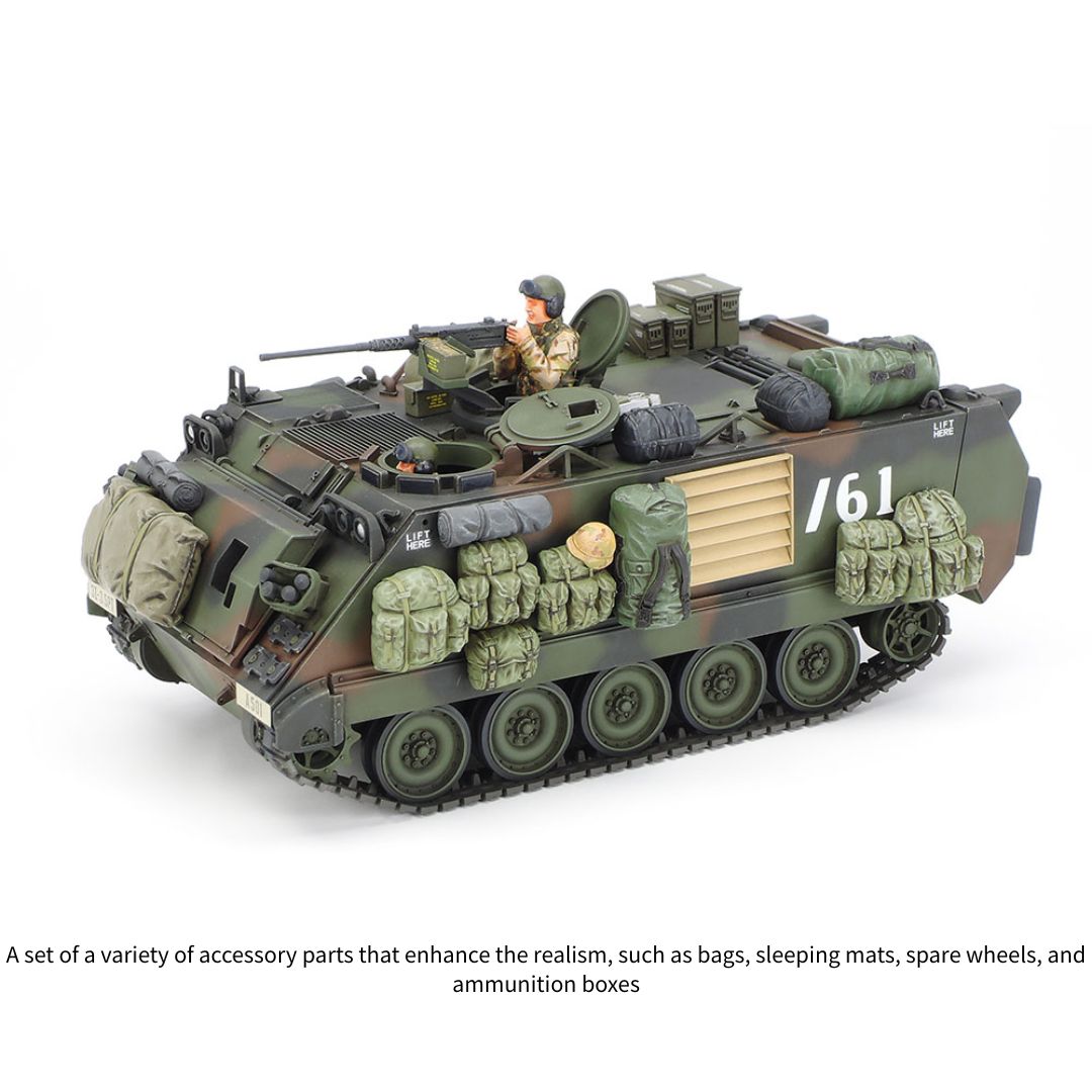 TAMIYA 1/35 U.S. M113A2 Armored Personnel Carrier Desert Version (35265)
