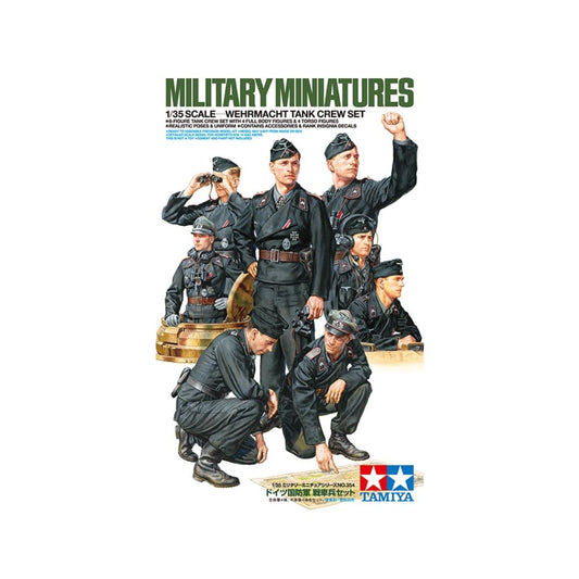 TAMIYA 1/35 Wehrmacht Tank Crew Set (35354)