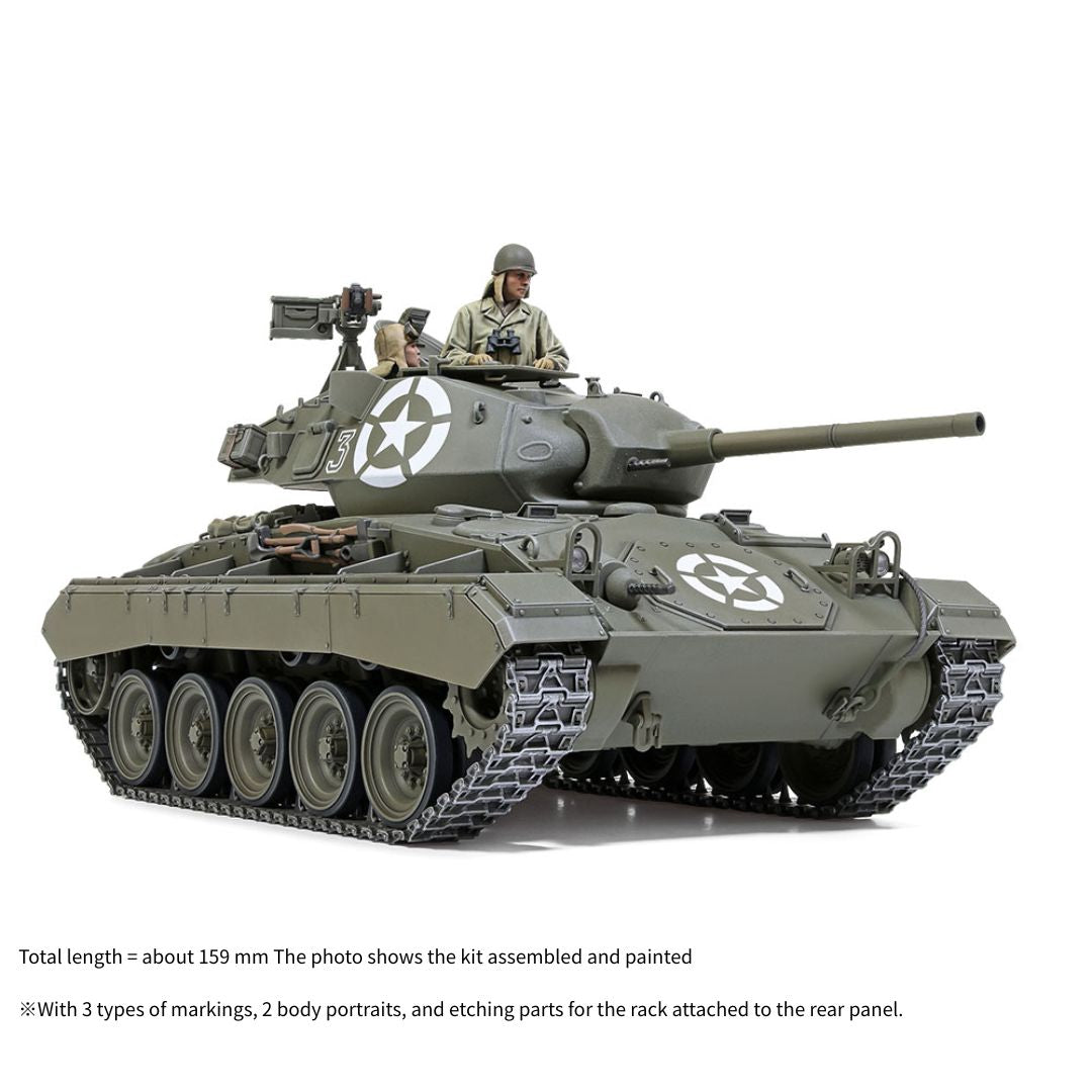 TAMIYA 1/35 U.S. Light Tank M24 Chaffee European Theatre (35391)