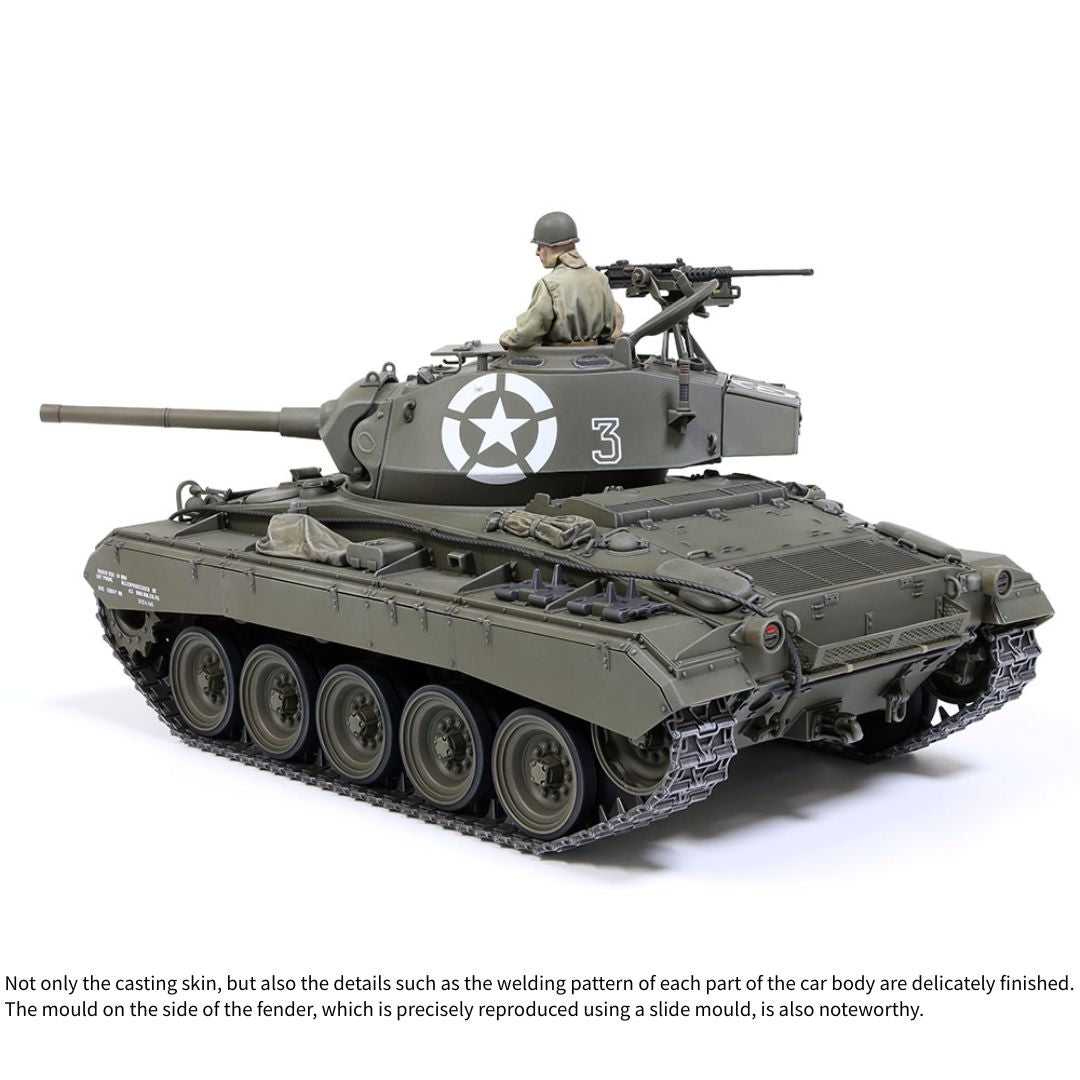 TAMIYA 1/35 U.S. Light Tank M24 Chaffee European Theatre (35391)