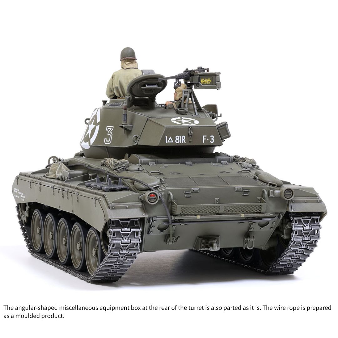 TAMIYA 1/35 U.S. Light Tank M24 Chaffee European Theatre (35391)