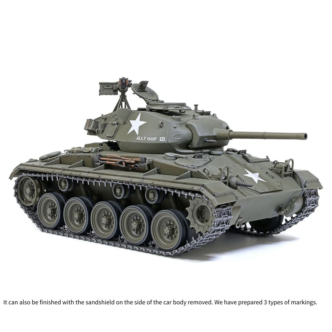 TAMIYA 1/35 U.S. Light Tank M24 Chaffee European Theatre (35391)
