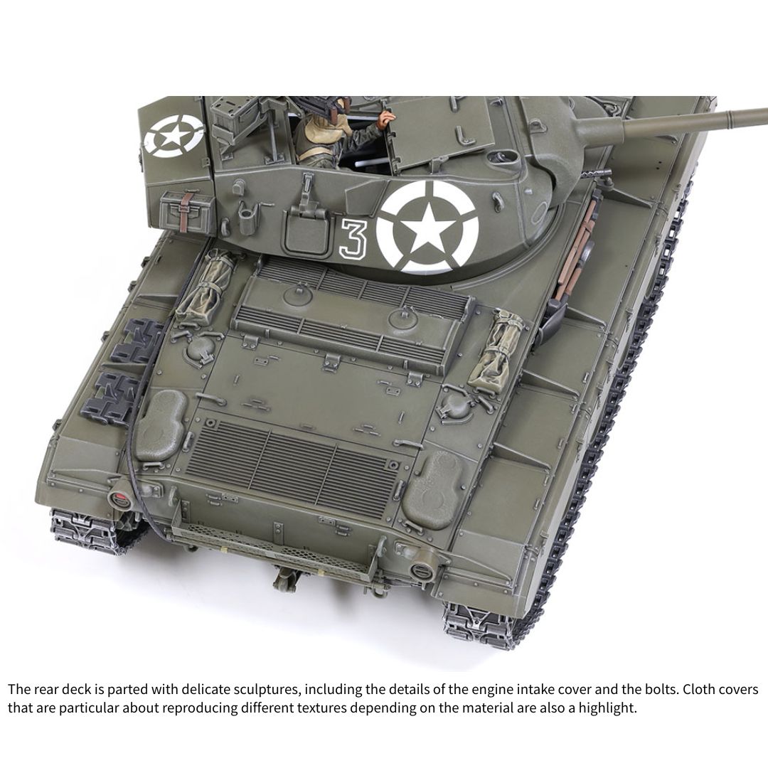 TAMIYA 1/35 U.S. Light Tank M24 Chaffee European Theatre (35391)