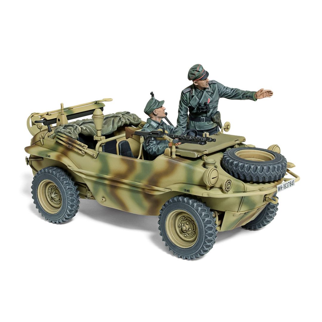 TAMIYA 1/35 German Schwimmwagen Type 166 (Wide Wheel Version) (35393)