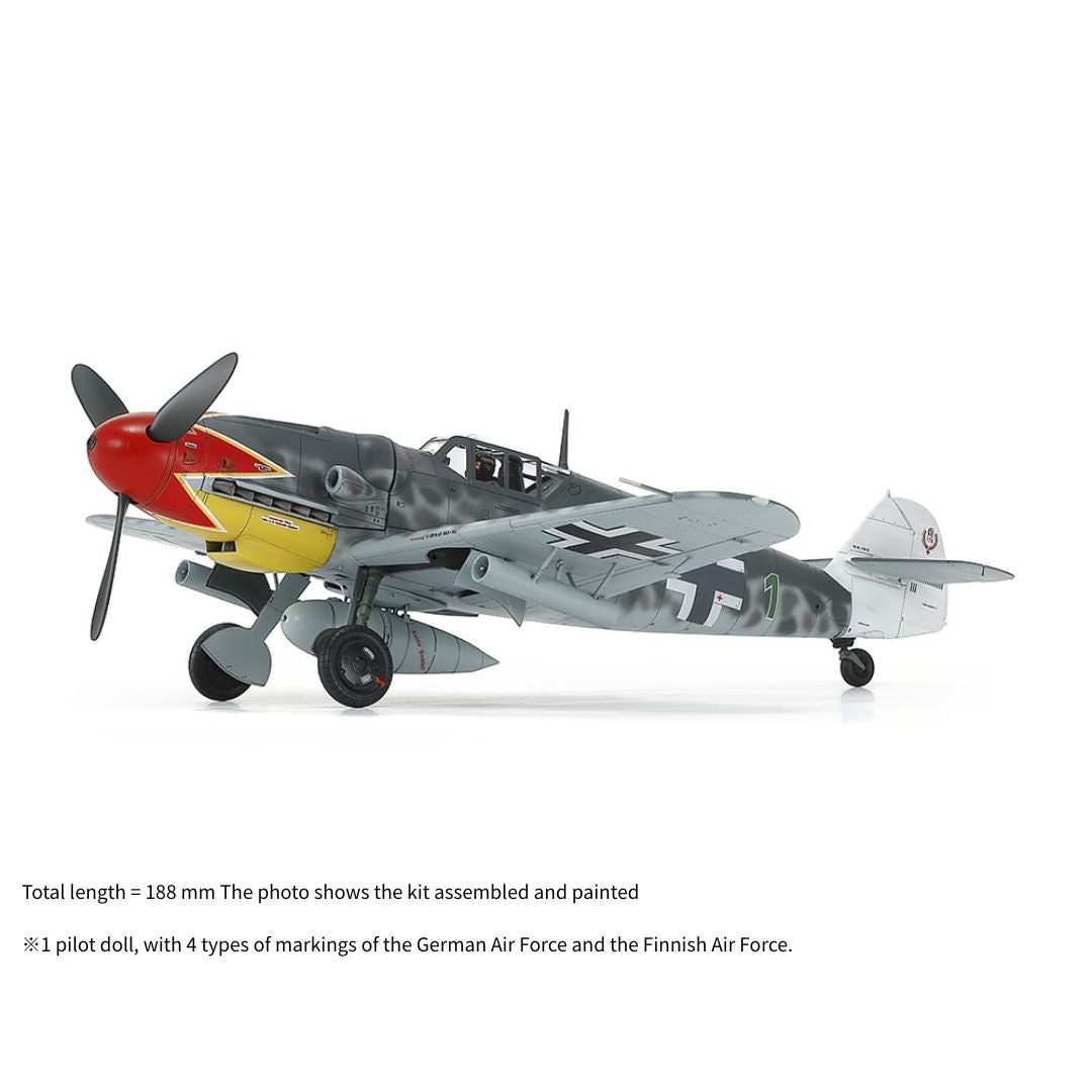 TAMIYA 1/48 Messerschmitt Bf109 G-6 Late Production (61128)