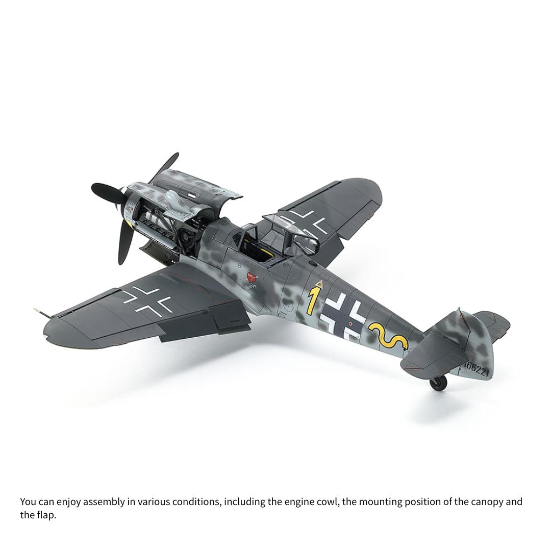 TAMIYA 1/48 Messerschmitt Bf109 G-6 Late Production (61128)