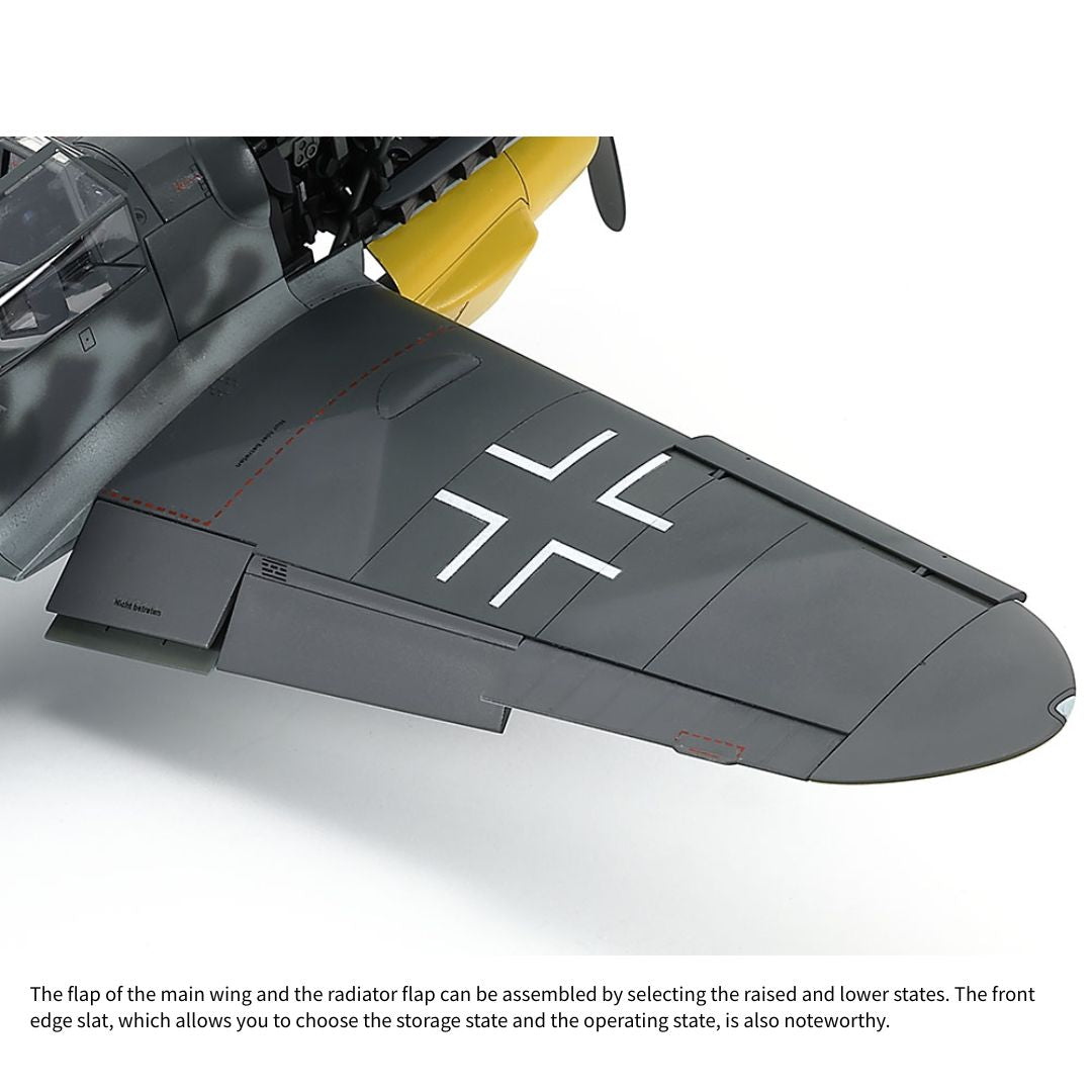 TAMIYA 1/48 Messerschmitt Bf109 G-6 Late Production (61128)
