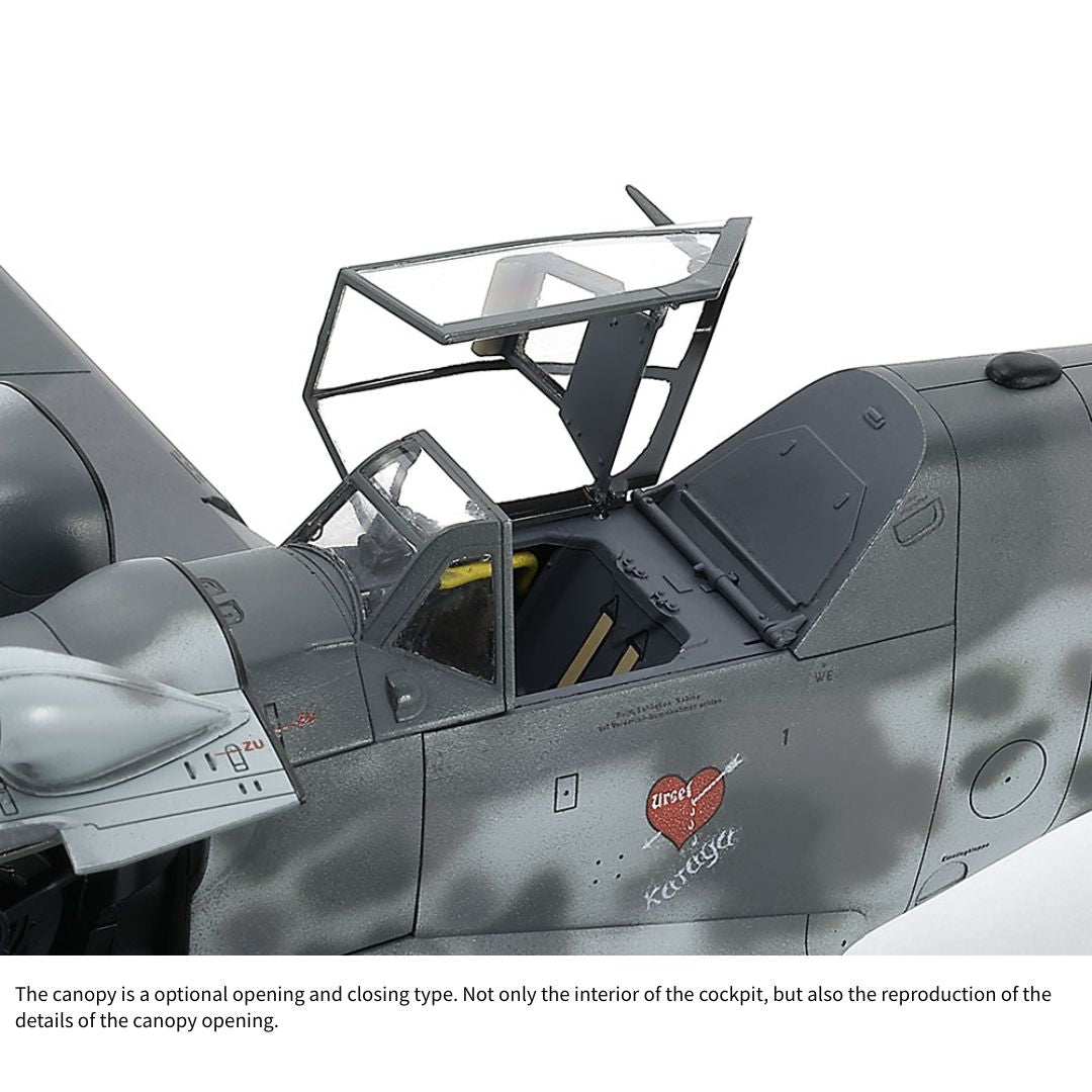 TAMIYA 1/48 Messerschmitt Bf109 G-6 Late Production (61128)