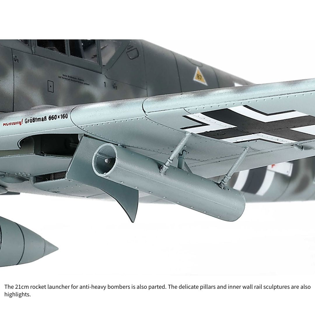 TAMIYA 1/48 Messerschmitt Bf109 G-6 Late Production (61128)