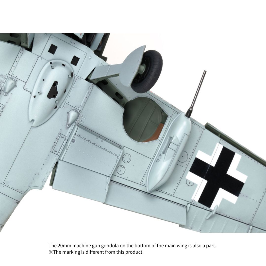 TAMIYA 1/48 Messerschmitt Bf109 G-6 Late Production (61128)